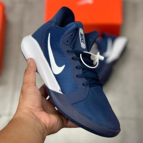 Nike precision 3 on sale blue