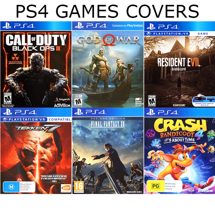 Ps4 game clearance cover