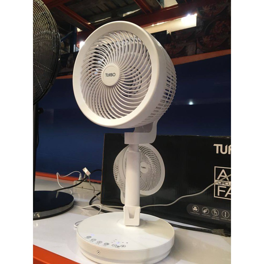 Turbo Air Circulator Fan, 8-inch blade, Adjustable height