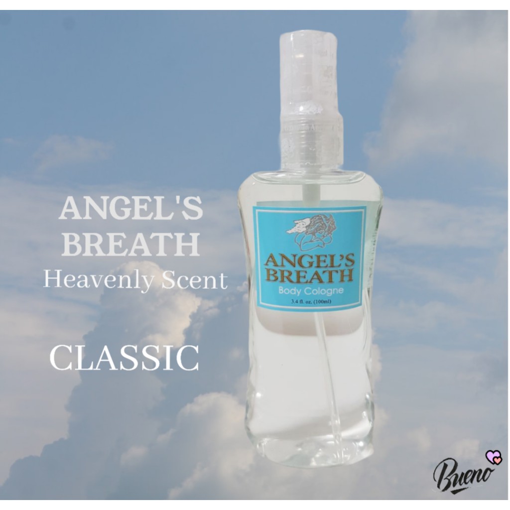 100 Authentic Angels Breath Classic Body Cologne 100 ml Shopee