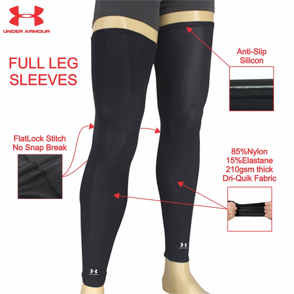 Under armour hotsell compression leg sleeves