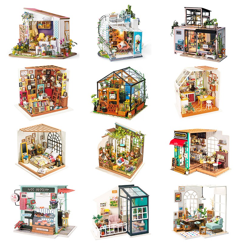 Robotime 2024 miniature dollhouse