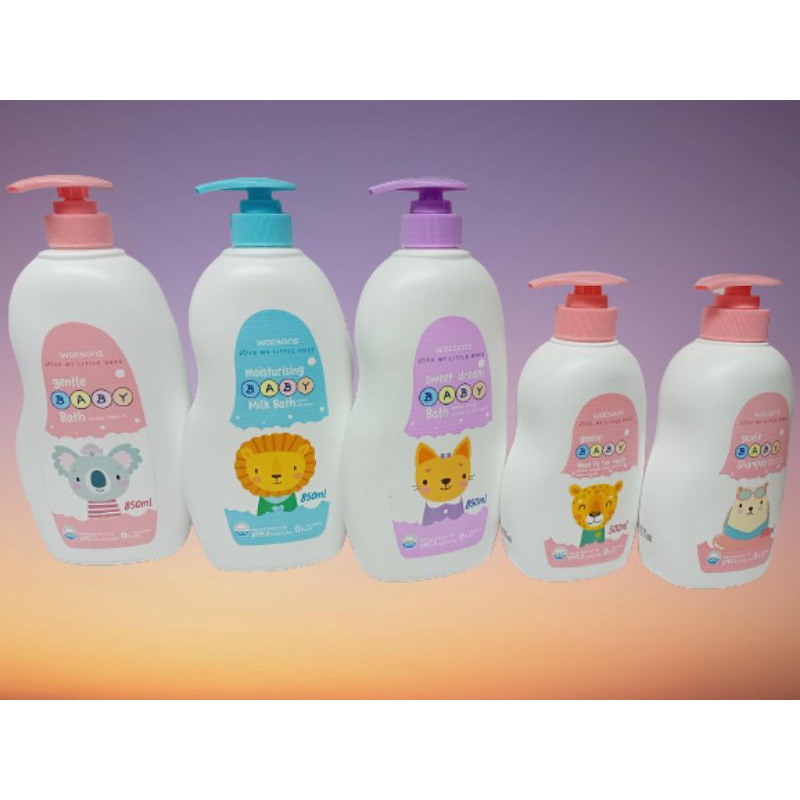 Watsons store baby shampoo