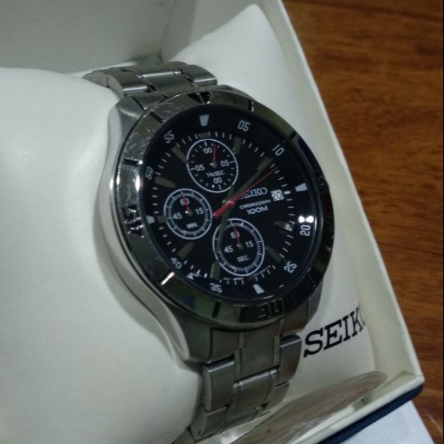 Reloj seiko chronograph discount 100m