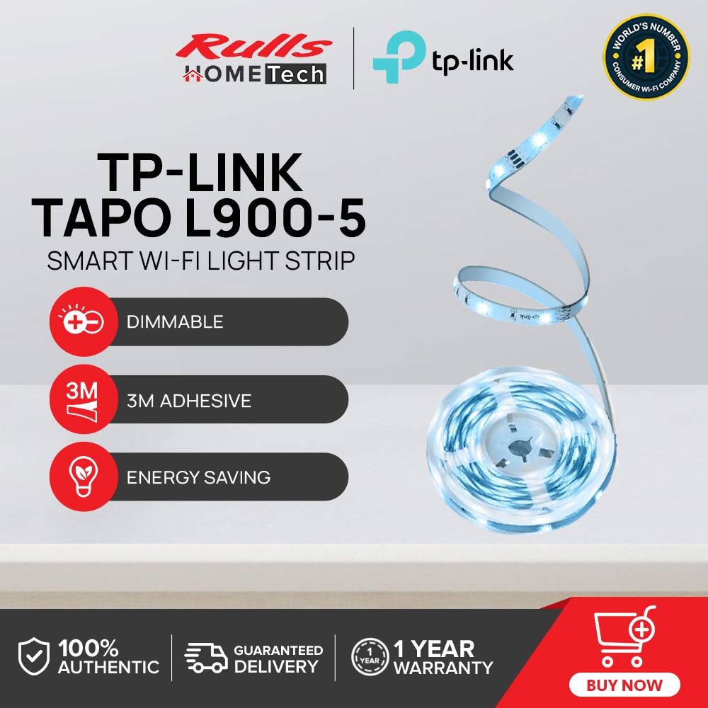 Tapo L900-5, Smart Wi-Fi Light Strip