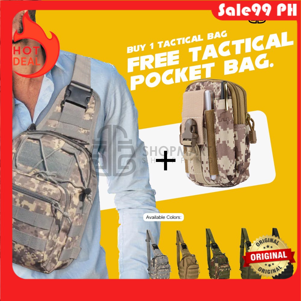 Tactical bag outlet shopee