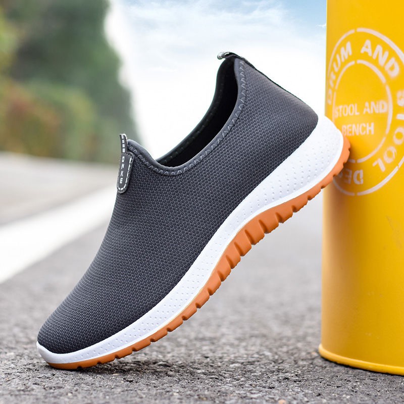 Korean Shoes Fashion Casual Slip On Rubber Shoes For Men