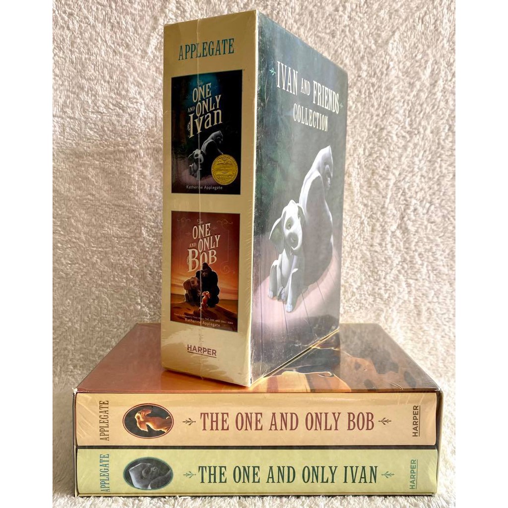 Katherine Applegate 3 Books Collection Set( The One and Only Ivan, Bob  ,Ruby)