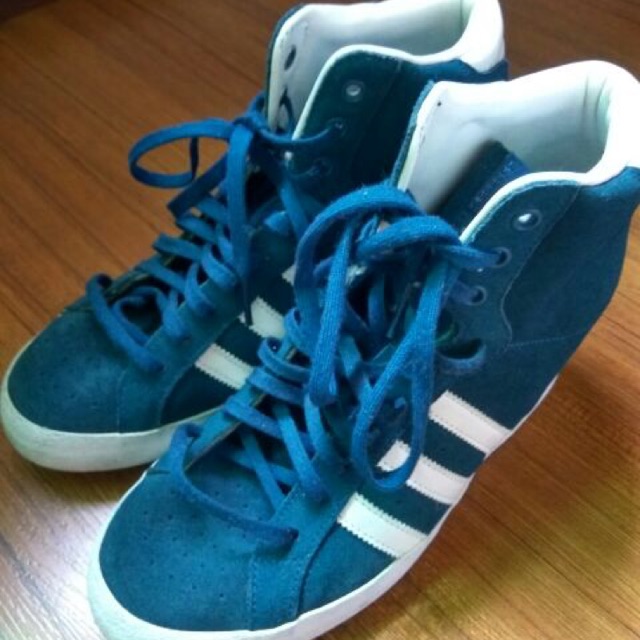 Adidas basket profi hot sale hidden wedge sneaker