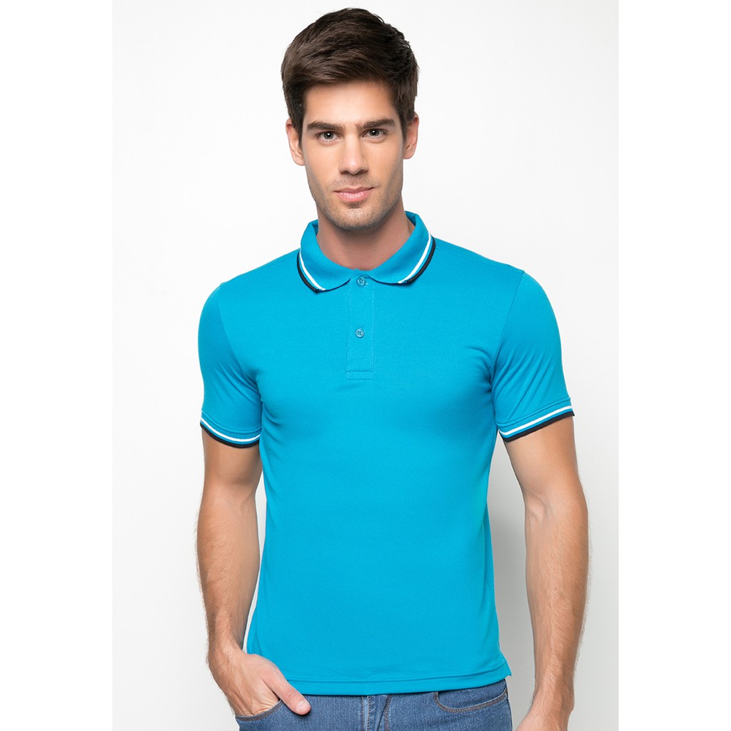 Blue shop polo shirt hotsell