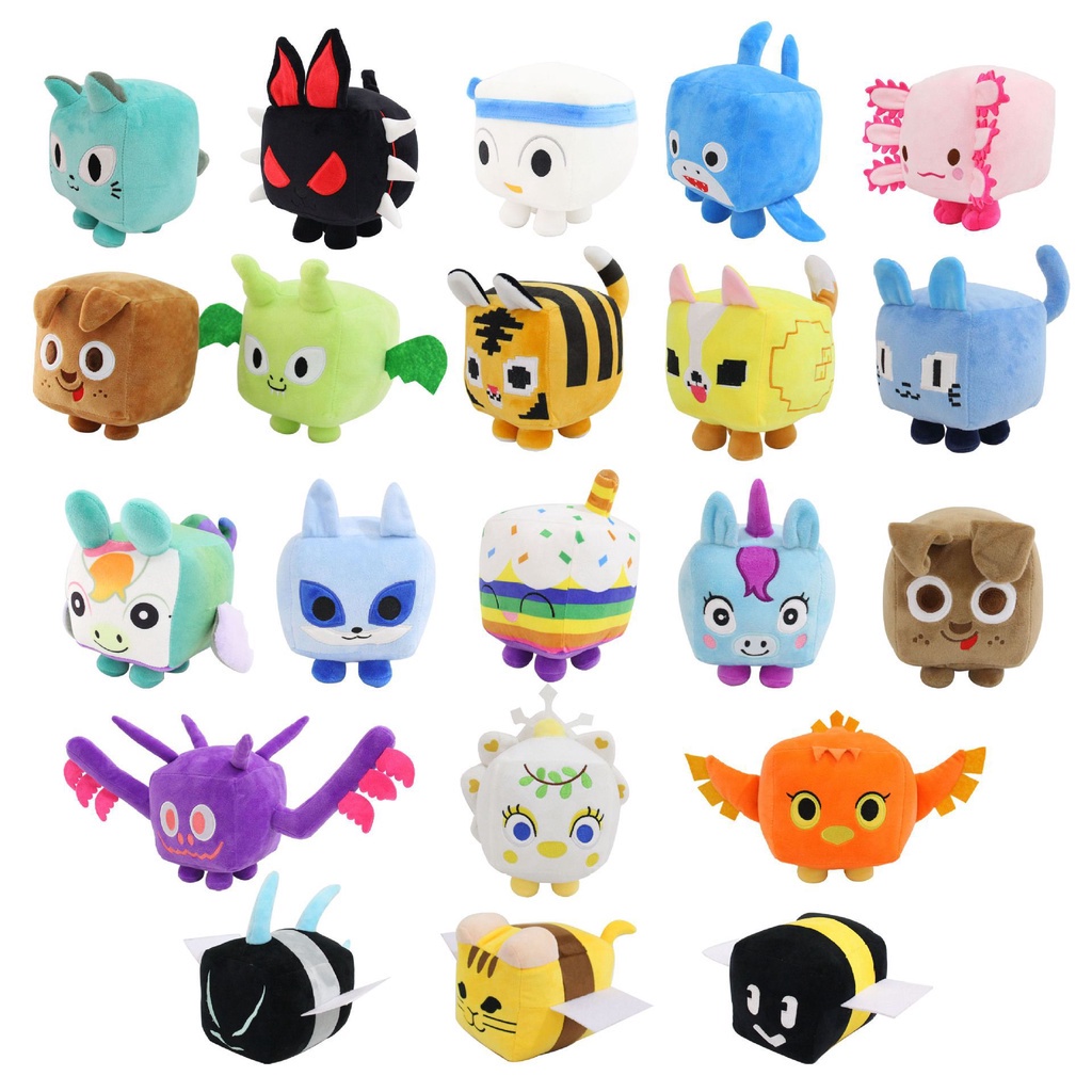 1/3pcs Pet Simulator X Balloon Cat Plush Doll New Big Games Cat Plush Toy  Cartoon Anime Plush Doll For Kids Gift Home Room Decor