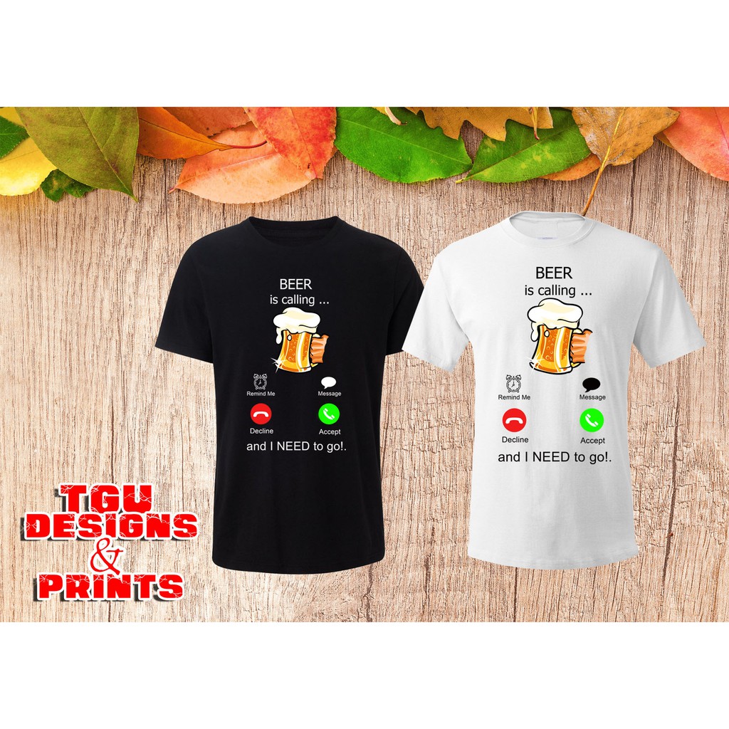 Beer Is Calling Beer Funny T-Shirt For Men Women, VitomeStore