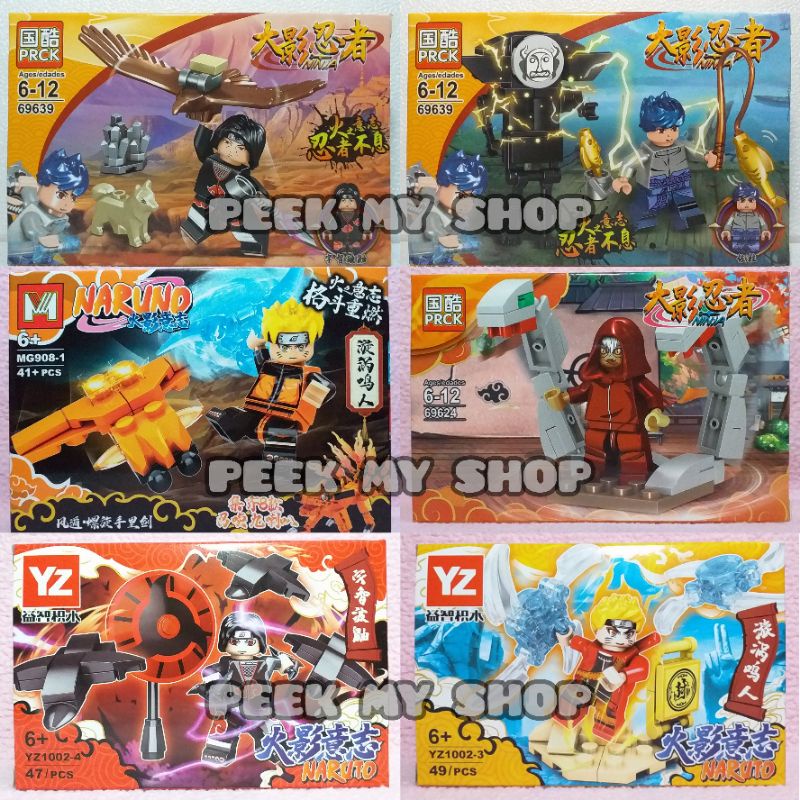 Anime Lego Naruto  La Boutique Naruto