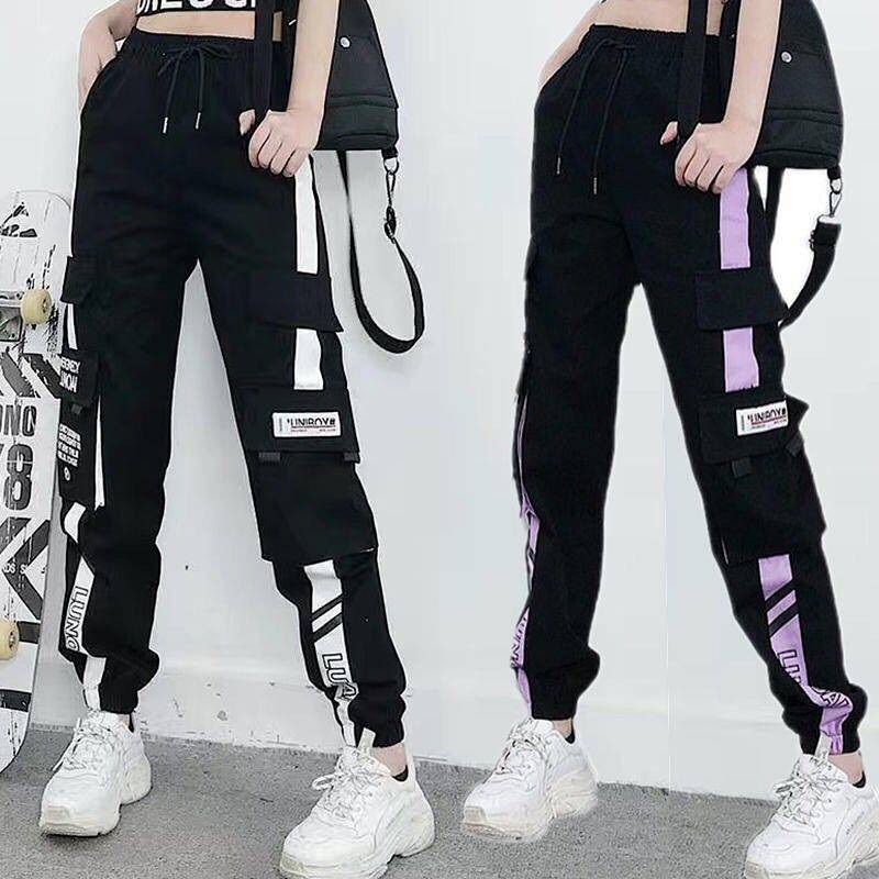 Autumn Winter Harem Pants Womens Thin/Velvet Korean Student Ankle-Length  Women's Cargo Pants Casual Sports Joggers Ins Fashion - AliExpress