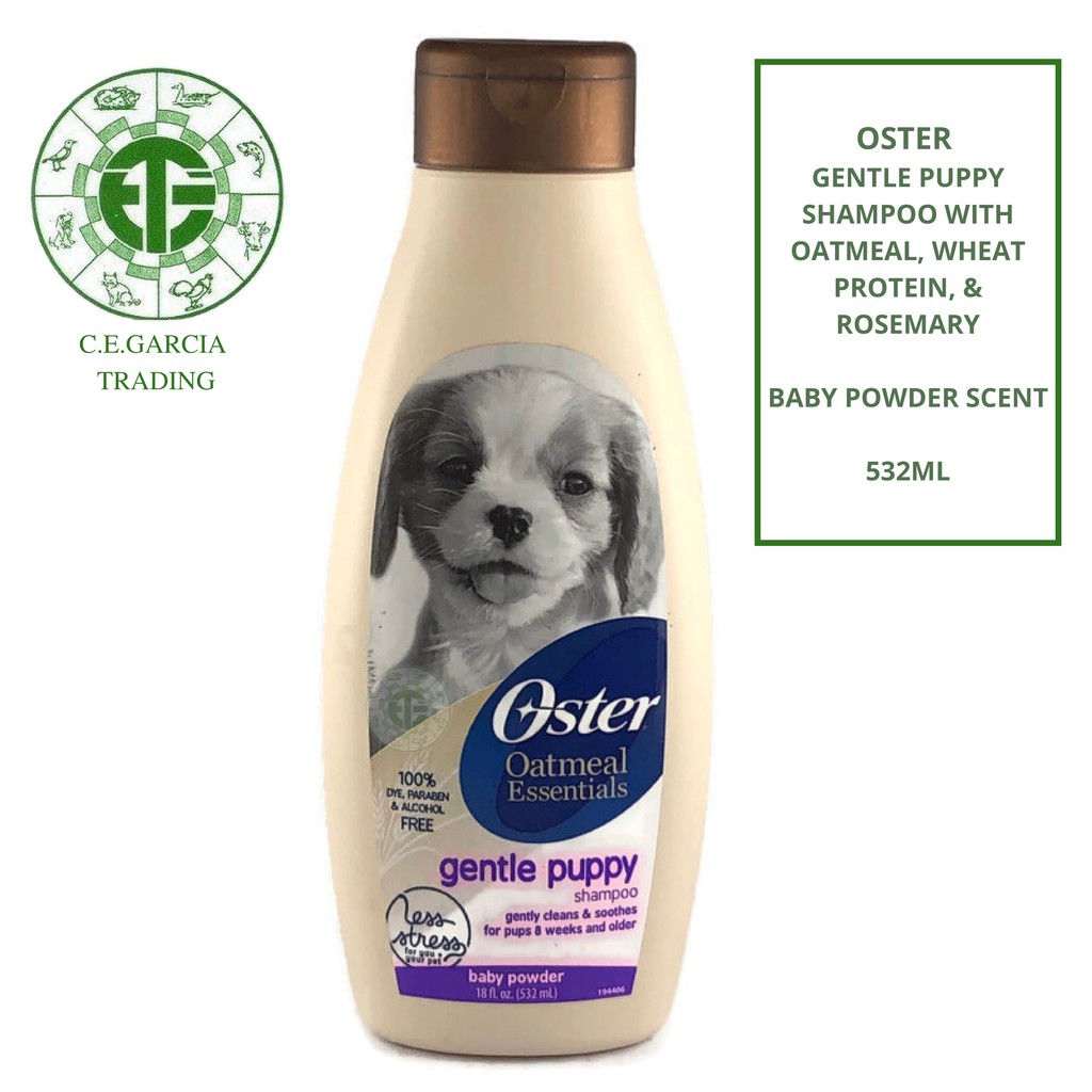 Oster oatmeal hot sale puppy shampoo