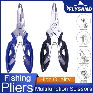 Fishing Plier Scissor Braid Line Lure Cutter Hook Remover Fishing