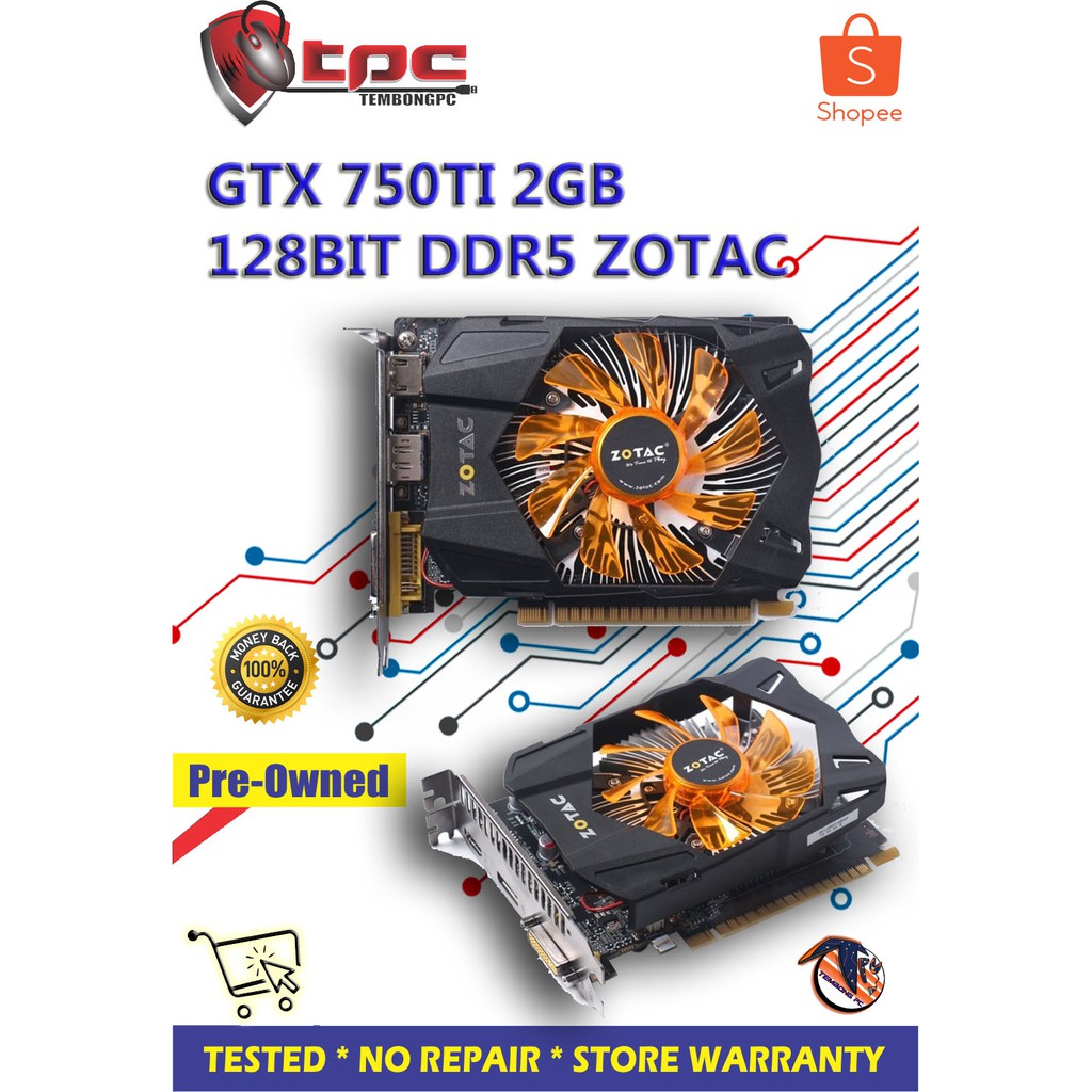 Gtx 750 hot sale ti shopee