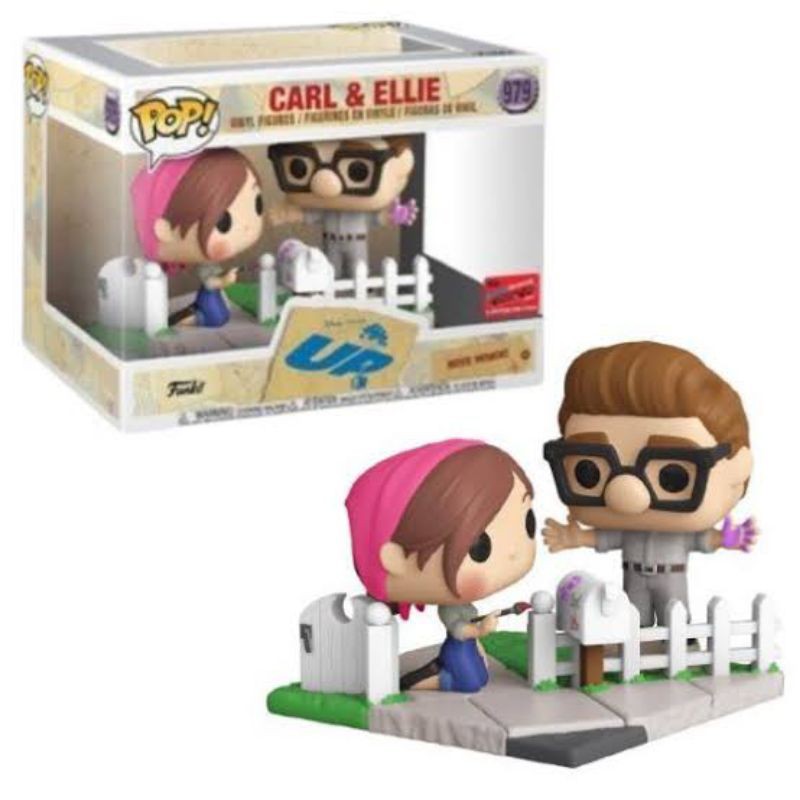 Carl and ellie 2024 up funko pop