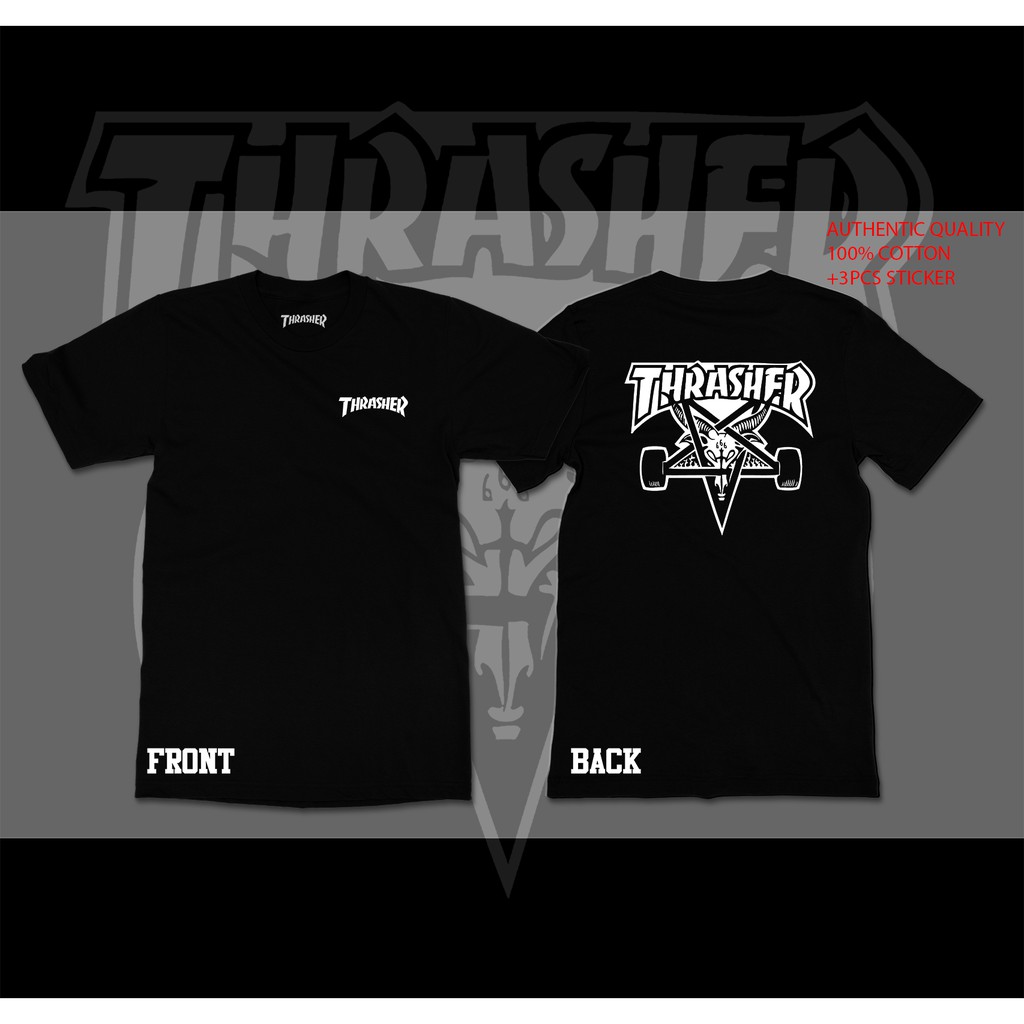 666 thrasher shirt best sale