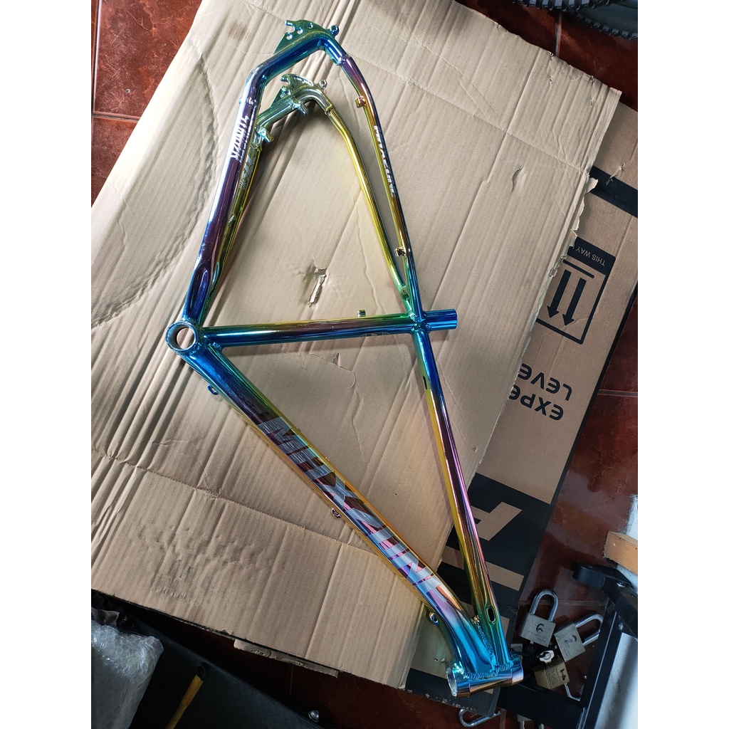 Oil slick bike clearance frame