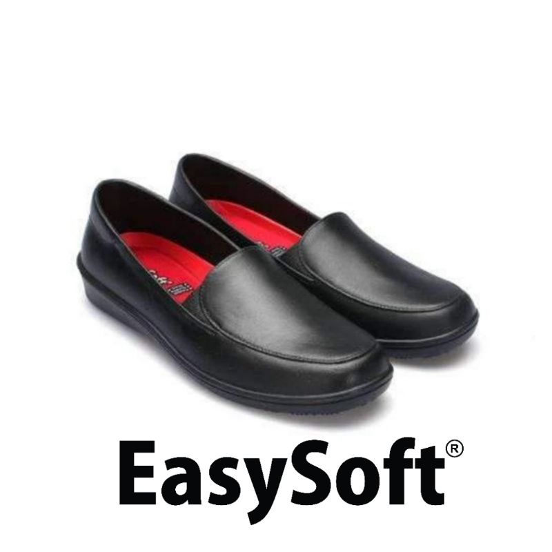 Easy soft black shoes for clearance girls