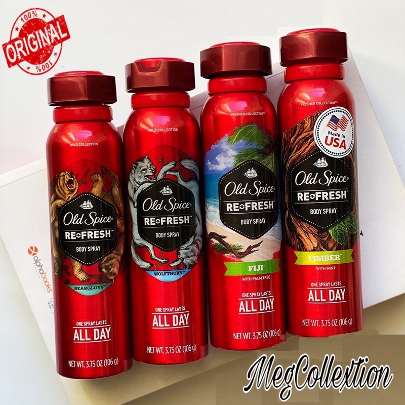 Best old spice body spray hot sale