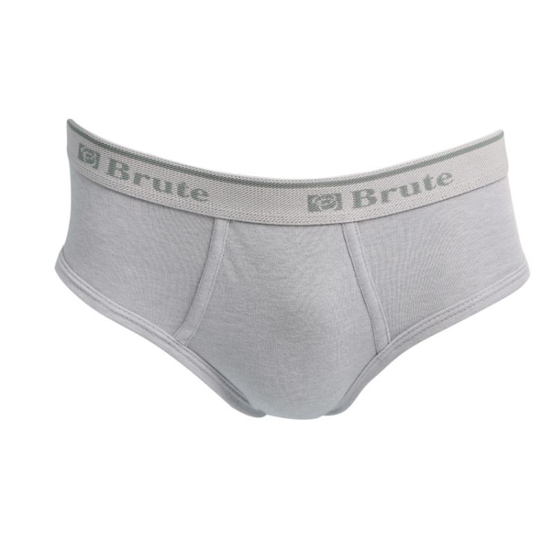 Brute Men's hipster briefs twill garter 3pcs/pack - Plus Size