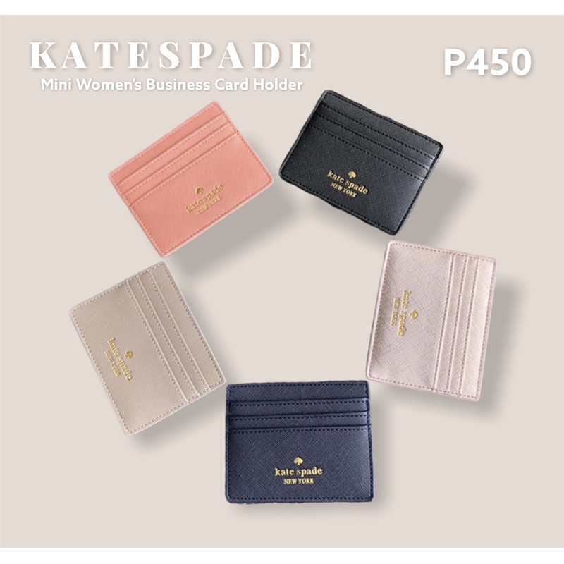 Kate spade wallet holder hot sale