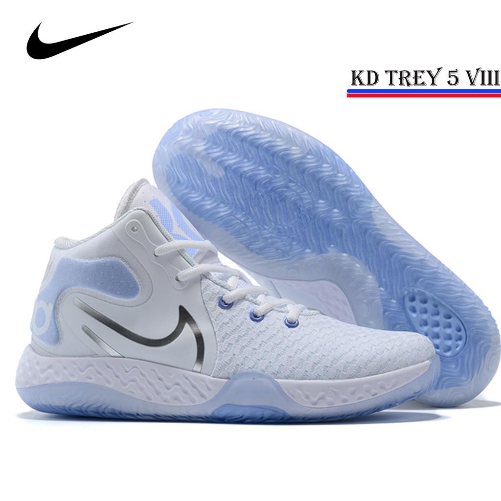 Nike Basketball Shoes KD TREY 5 VII EP KD for men white blue