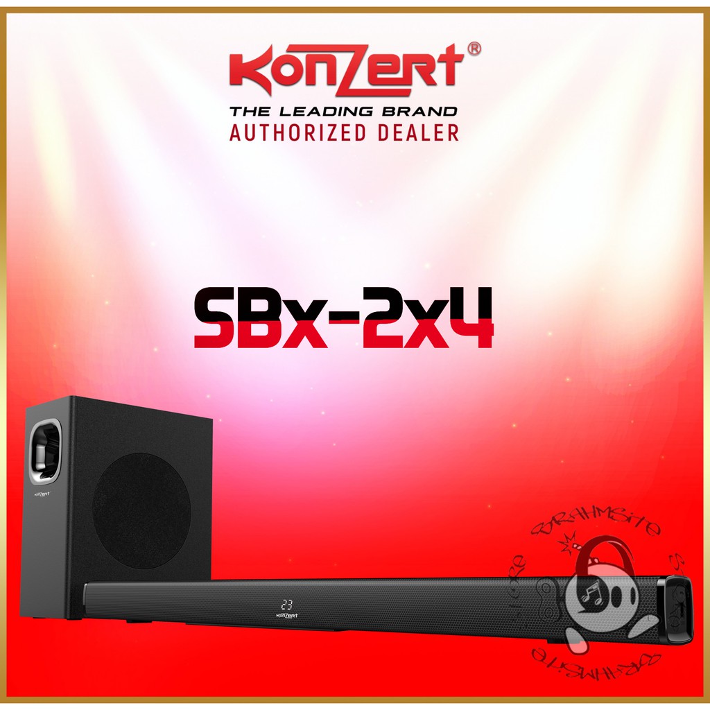 Konzert soundbar sbx store 2x4