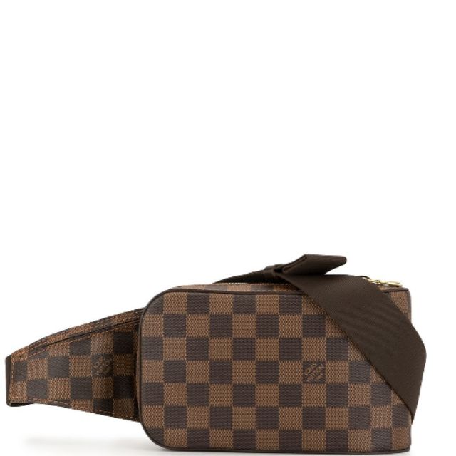 Louis Vuitton Geronimos Damier Ebene Brown Lining in Coated Canvas