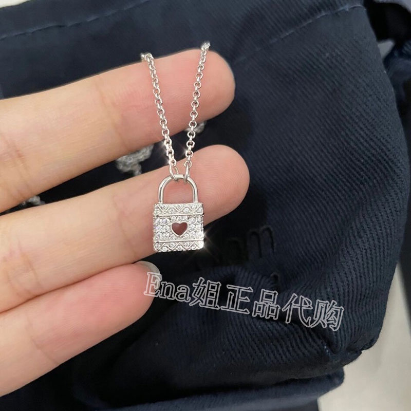 apm MONACO counter genuine new baby love lock pendant necklace