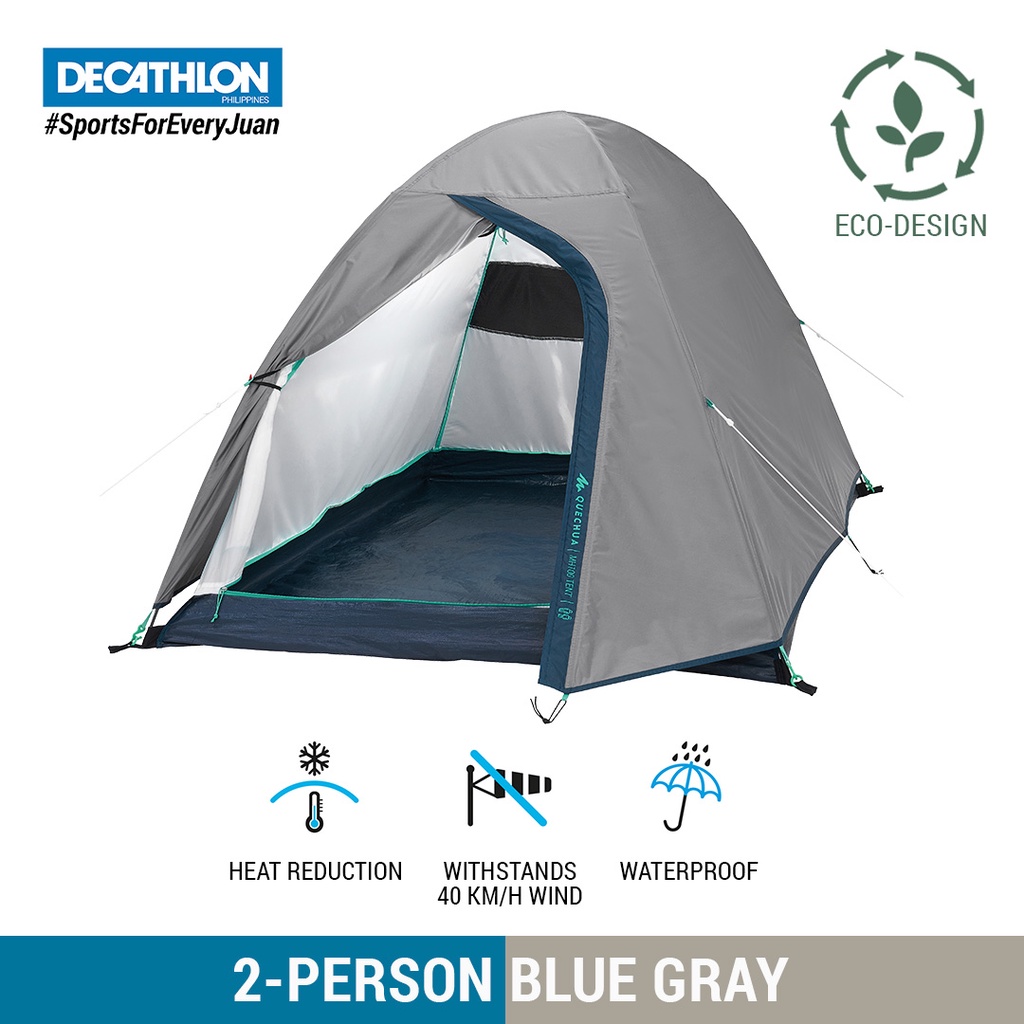 Decathlon Quechua MH100 Mountain/Hiking Camping Tent - For 2 Person