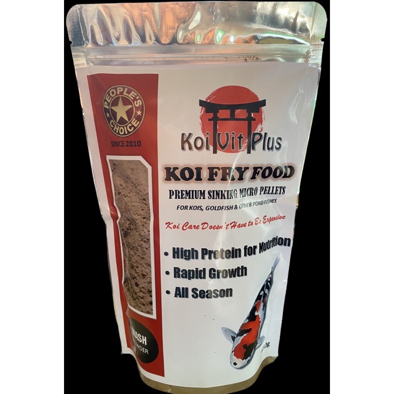 Koi fry outlet care