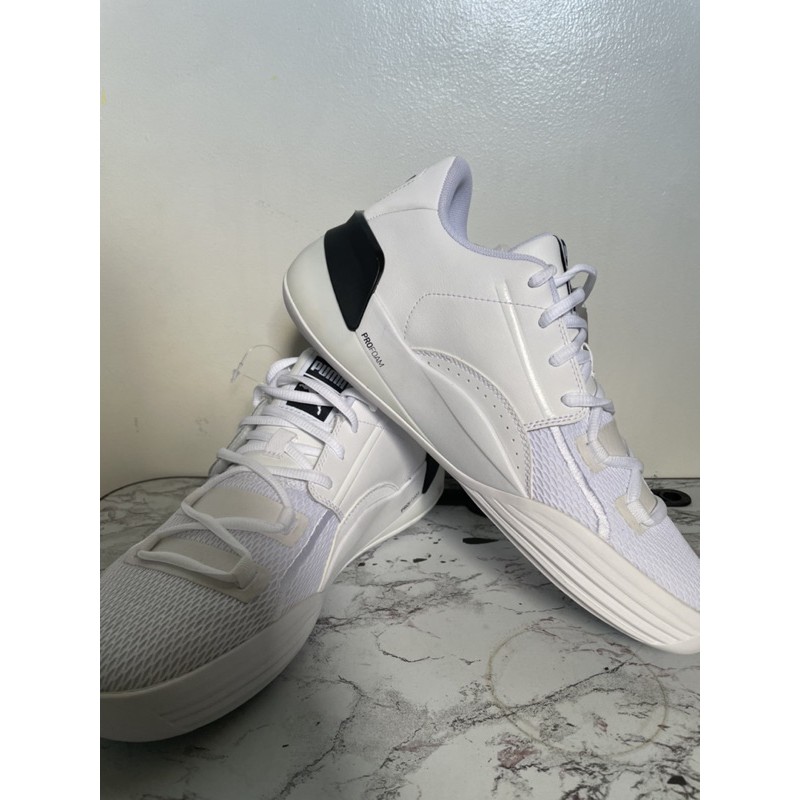 Puma clyde cheap all white