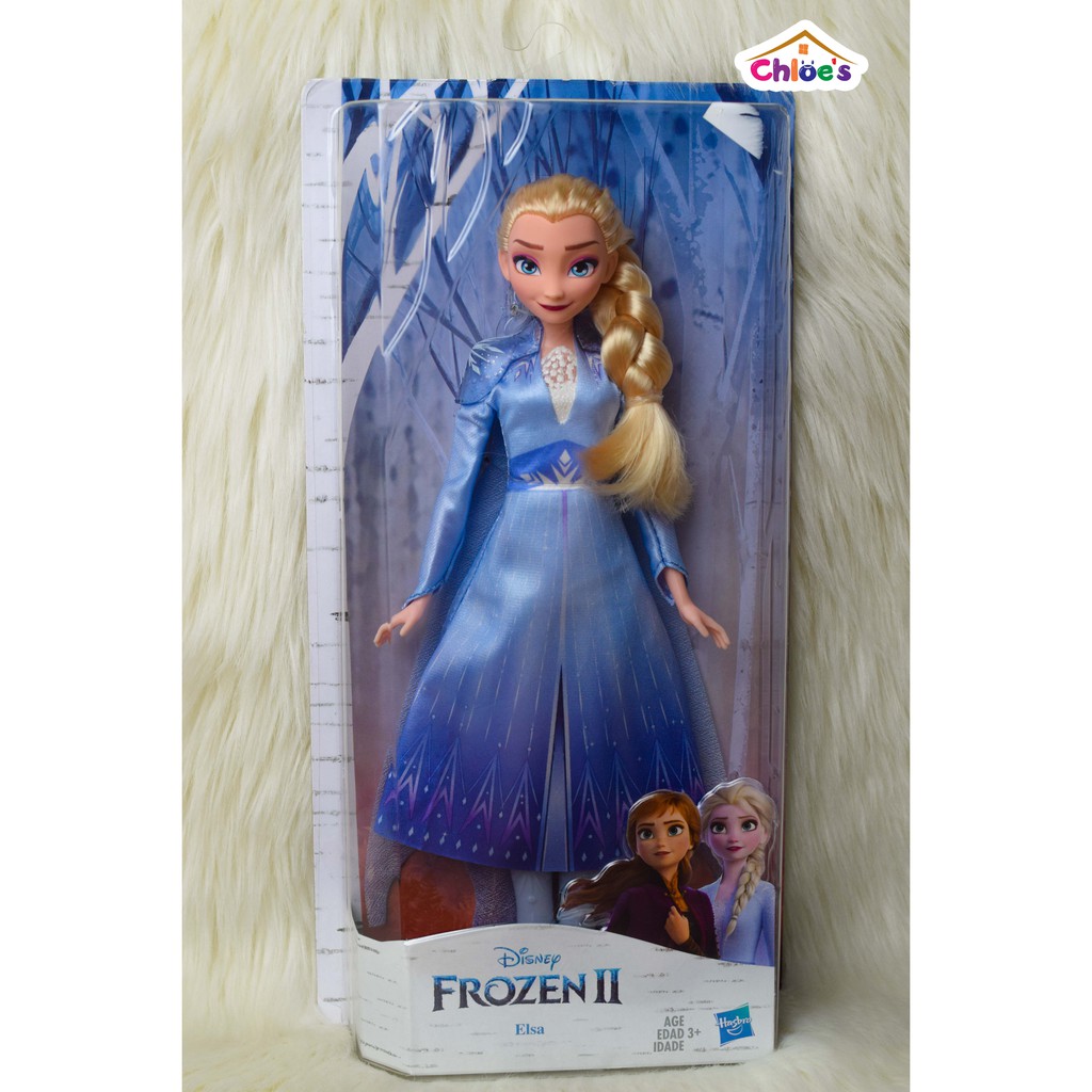 Disney Frozen Elsa Fashion Doll with Long Blonde Hair & Blue Outfit  Inspired by Frozen 2 - Toy for Kids 3 Years Old & Up