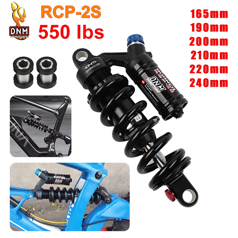 DNM RCP2S Shock Absorber Mountain Bike Rear Suspension Spring