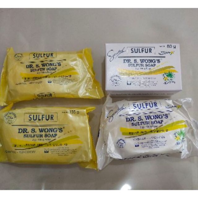 Dr. Wong sulfur soap (sold per piece)