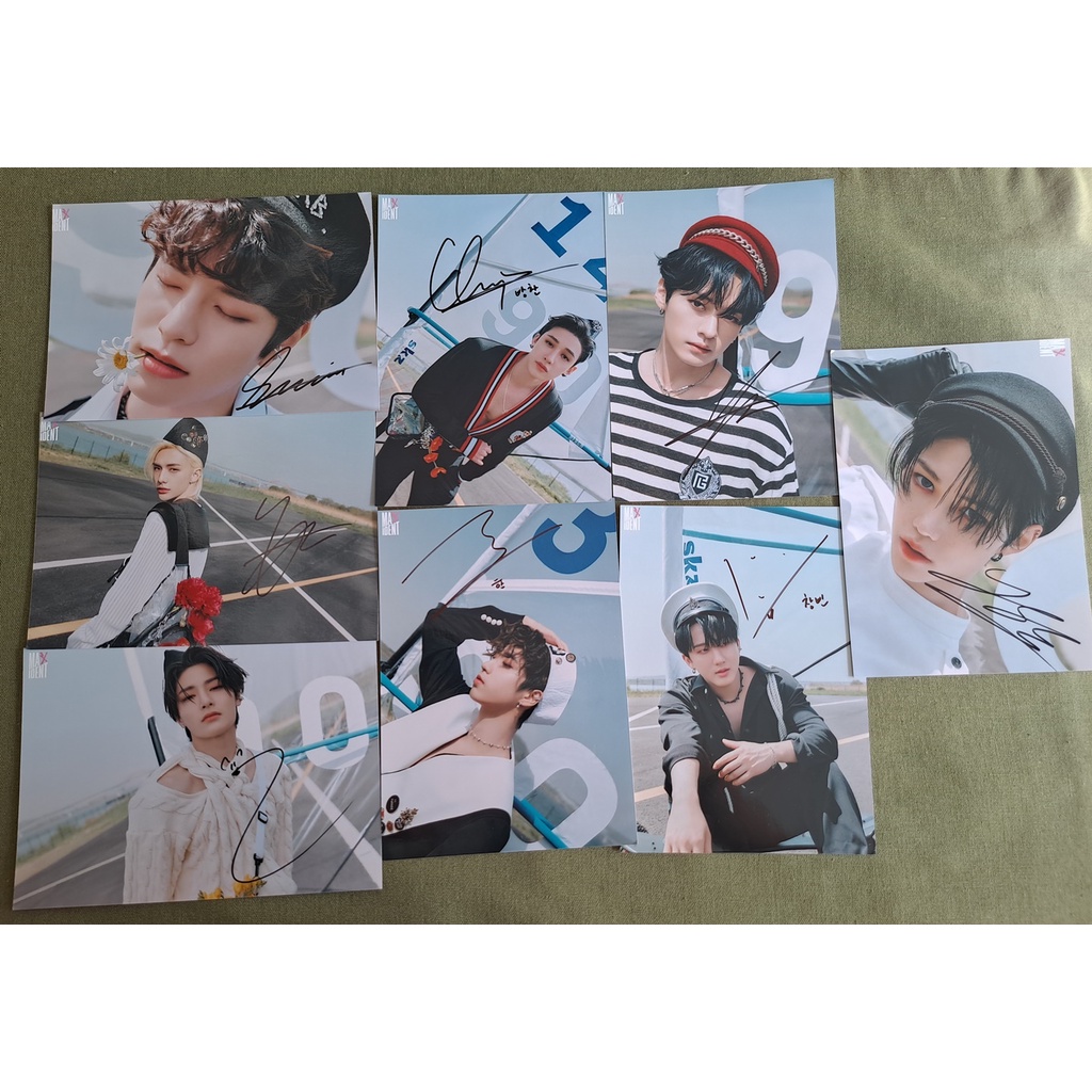 BTS Stray Kids Signature Photocards Kpop BT21 (Pack of 9)