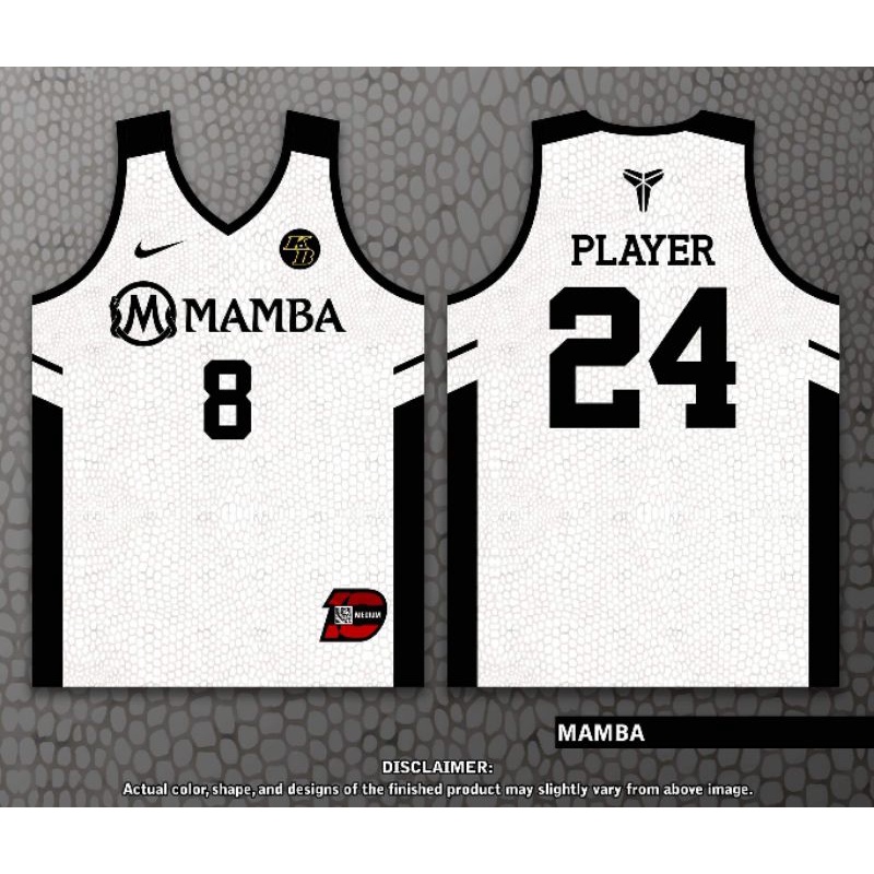 White store mamba jersey