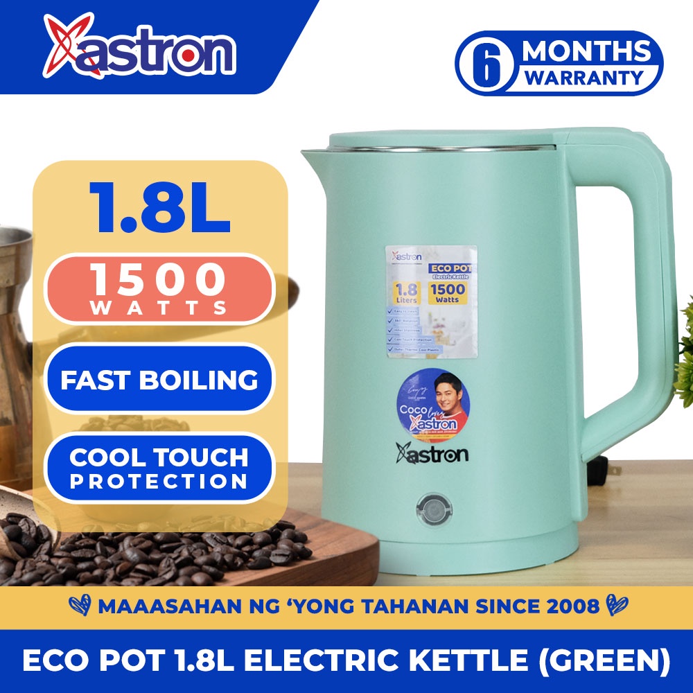 Astron POT COOKER (Blue) (1.2L) (450W) Multi cooker Electric cooker  Electric pot non-stick teflon coating