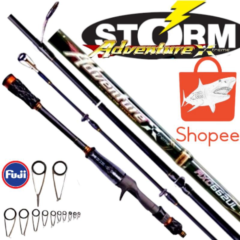 Bc Fishing Rod/BAIT CASTING OH/OVER HEAD STORM ADVENTURE XTREME