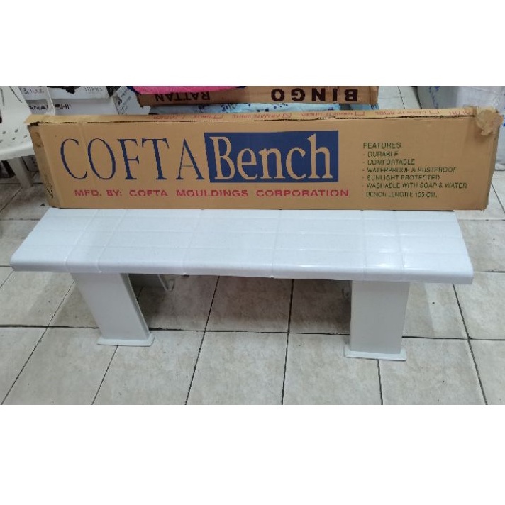 Bench best sale chair plastic