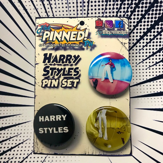 ThePinnedPh BAND Button Pin Collection