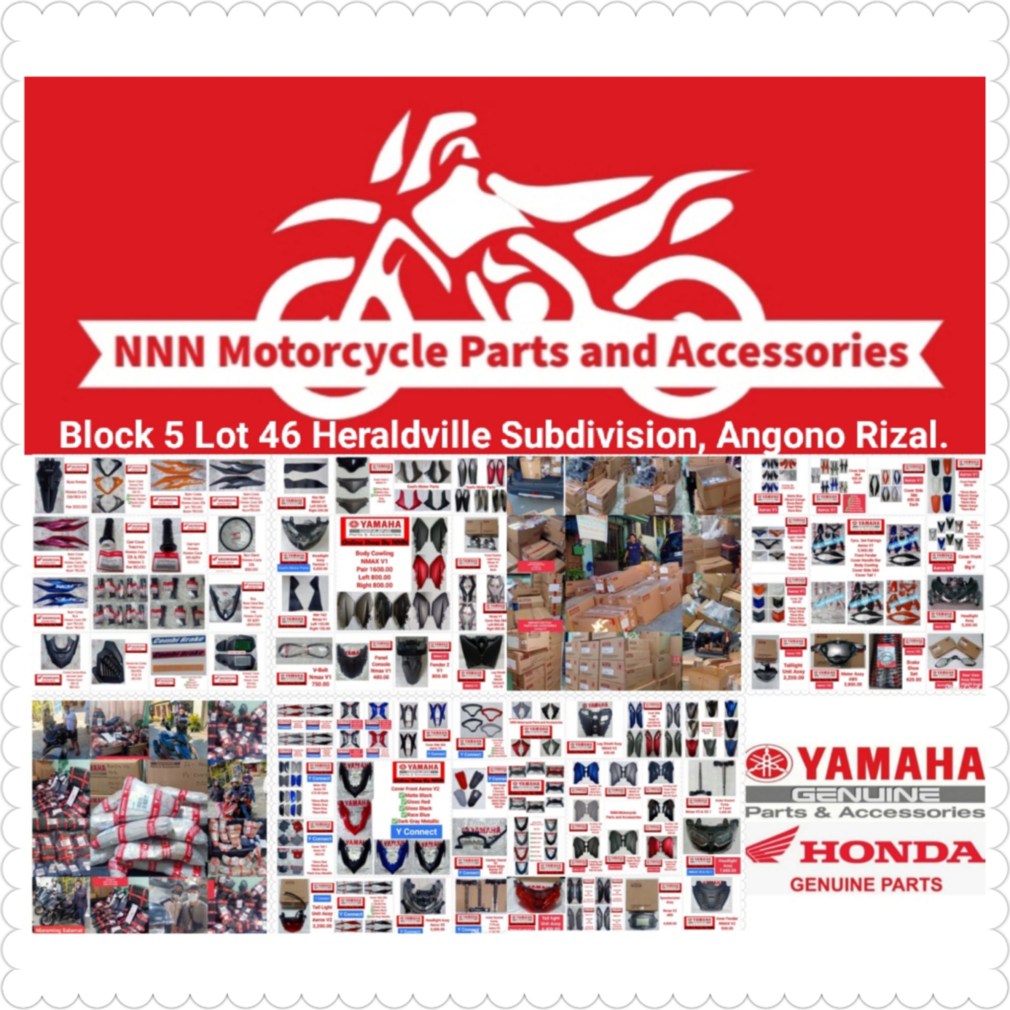 NNN MOTORCYCLE PARTS, Online Shop Shopee Philippines