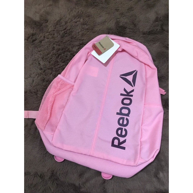 Reebok backpack hot sale pink