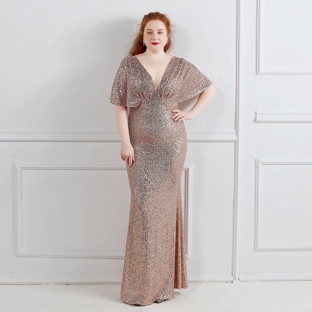 Gown for 2024 chubby woman