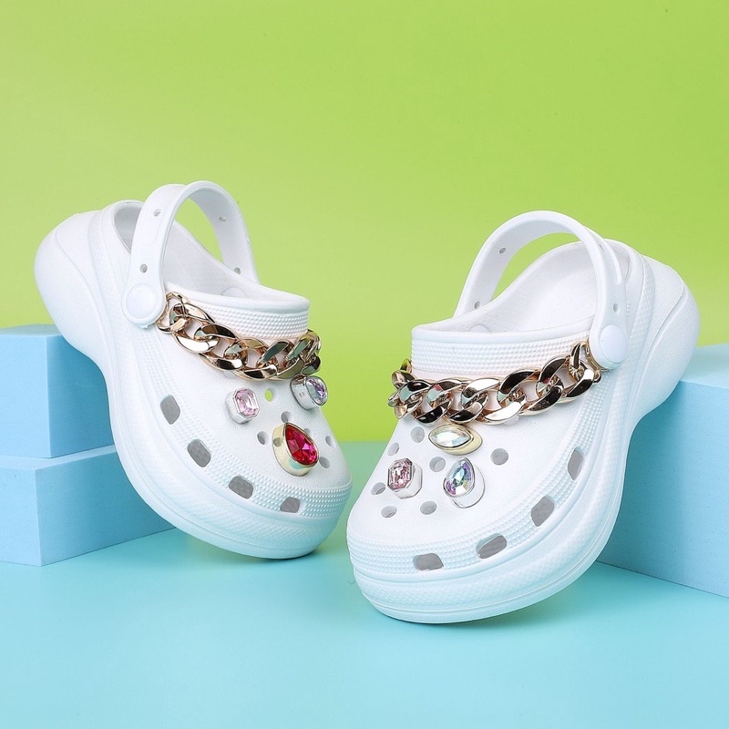 White deals crocs toddler