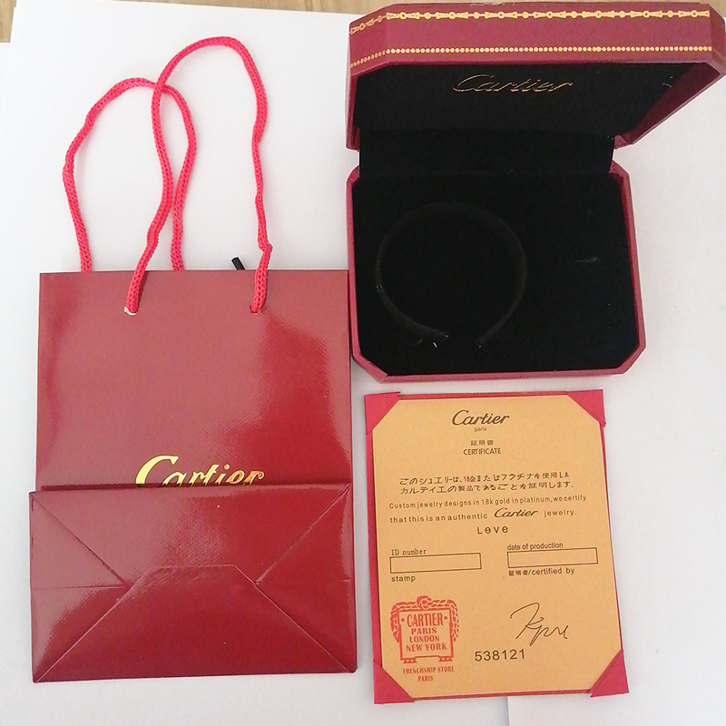 High Quality cartier Jewelry Box Pouch Paperbag And Hradbox