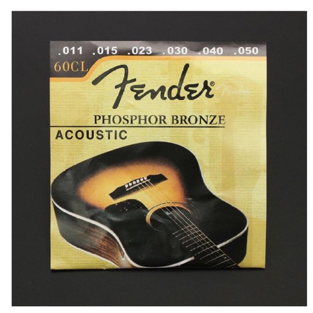 Fender acoustic guitar string set Shopee Philippines